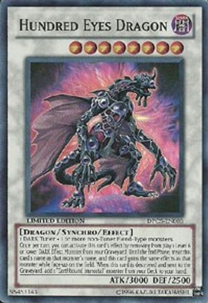 Hundred Eyes Dragon (DPC5-EN003) - 2011 Duelist Pack Tin Limited - Premium Yugioh Single from Konami - Just $0.26! Shop now at Game Crave Tournament Store
