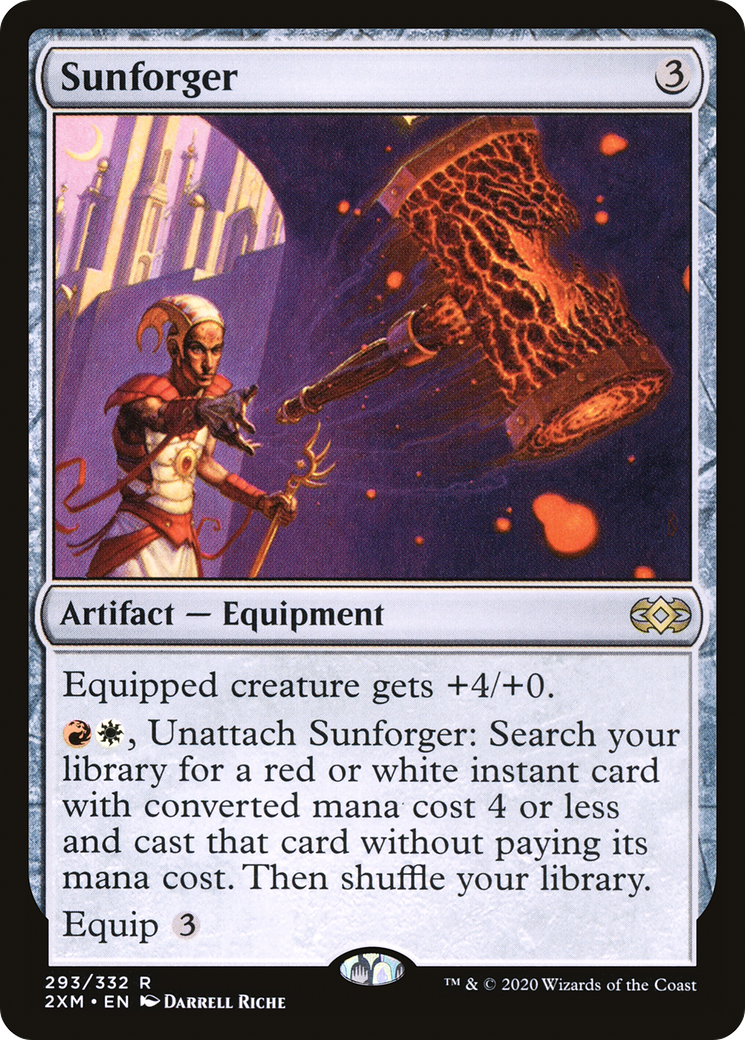 Sunforger (2XM-293) - Double Masters Foil - Premium MTG Single from Wizards of the Coast - Just $1.50! Shop now at Game Crave Tournament Store