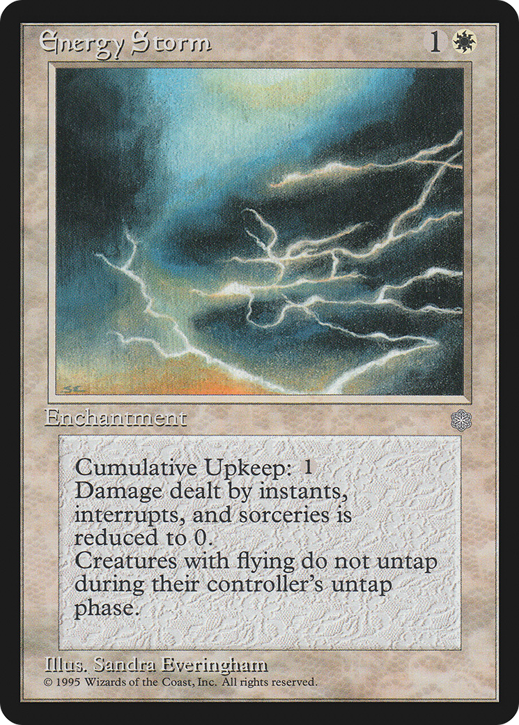 Energy Storm (ICE-024) - Ice Age - Premium MTG Single from Wizards of the Coast - Just $0.24! Shop now at Game Crave Tournament Store