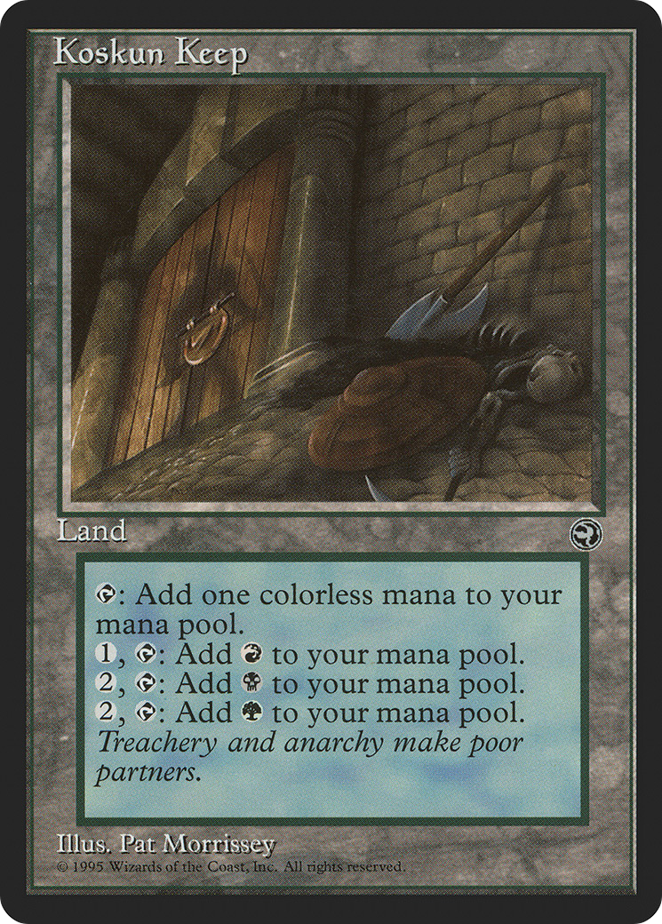 Koskun Keep (HML-114) - Homelands - Premium MTG Single from Wizards of the Coast - Just $0.08! Shop now at Game Crave Tournament Store