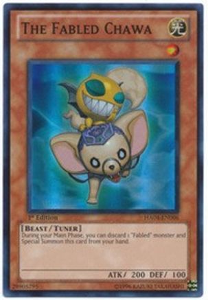 The Fabled Chawa (HA04-EN006) - Hidden Arsenal 4 1st Edition - Premium Yugioh Single from Konami - Just $0.26! Shop now at Game Crave Tournament Store