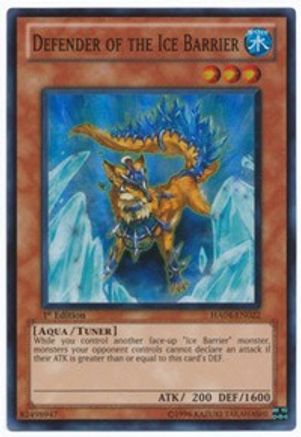 Defender of the Ice Barrier (HA04-EN022) - Hidden Arsenal 4 Unlimited - Premium Yugioh Single from Konami - Just $0.42! Shop now at Game Crave Tournament Store