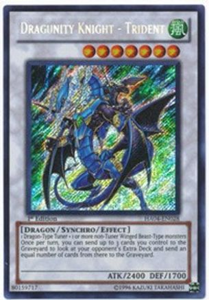 Dragunity Knight - Trident (HA04-EN028) - Hidden Arsenal 4 1st Edition - Premium Yugioh Single from Konami - Just $0.25! Shop now at Game Crave Tournament Store