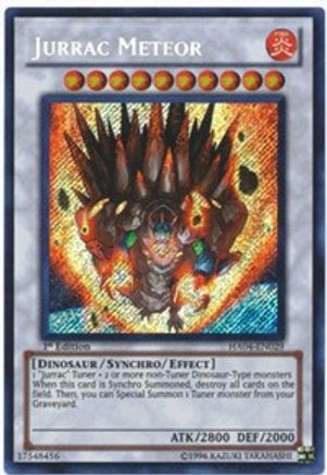 Jurrac Meteor (HA04-EN029) - Hidden Arsenal 4 1st Edition - Premium Yugioh Single from Konami - Just $1.60! Shop now at Game Crave Tournament Store
