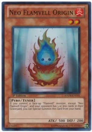 Neo Flamvell Origin (HA04-EN031) - Hidden Arsenal 4 1st Edition - Premium Yugioh Single from Konami - Just $0.25! Shop now at Game Crave Tournament Store