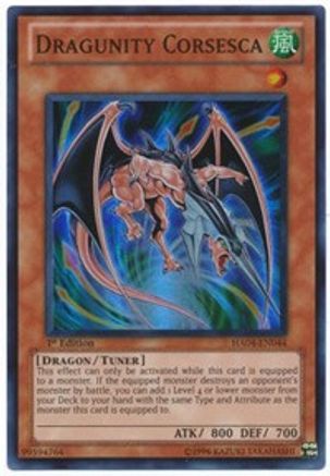 Dragunity Corsesca (HA04-EN044) - Hidden Arsenal 4 1st Edition - Premium Yugioh Single from Konami - Just $0.31! Shop now at Game Crave Tournament Store