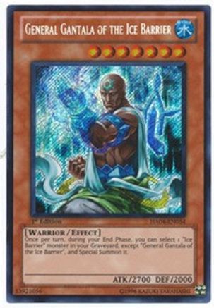 General Gantala of the Ice Barrier (HA04-EN054) - Hidden Arsenal 4 Unlimited - Premium Yugioh Single from Konami - Just $0.28! Shop now at Game Crave Tournament Store