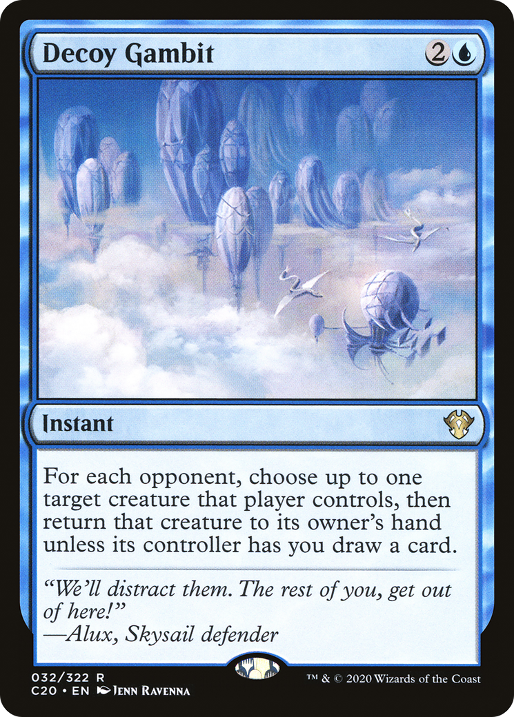 Decoy Gambit (C20-032) - Commander 2020 - Premium MTG Single from Wizards of the Coast - Just $0.08! Shop now at Game Crave Tournament Store