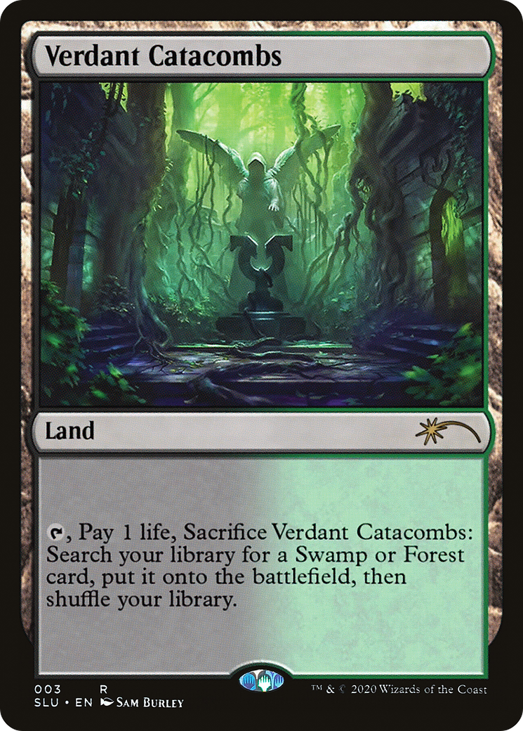Verdant Catacombs (SLU-003) - Secret Lair: Ultimate Edition - Premium MTG Single from Wizards of the Coast - Just $23.23! Shop now at Game Crave Tournament Store