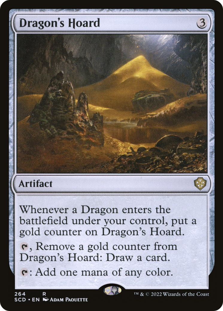 Dragon's Hoard (SCD-264) - Starter Commander Decks - Premium MTG Single from Wizards of the Coast - Just $0.33! Shop now at Game Crave Tournament Store