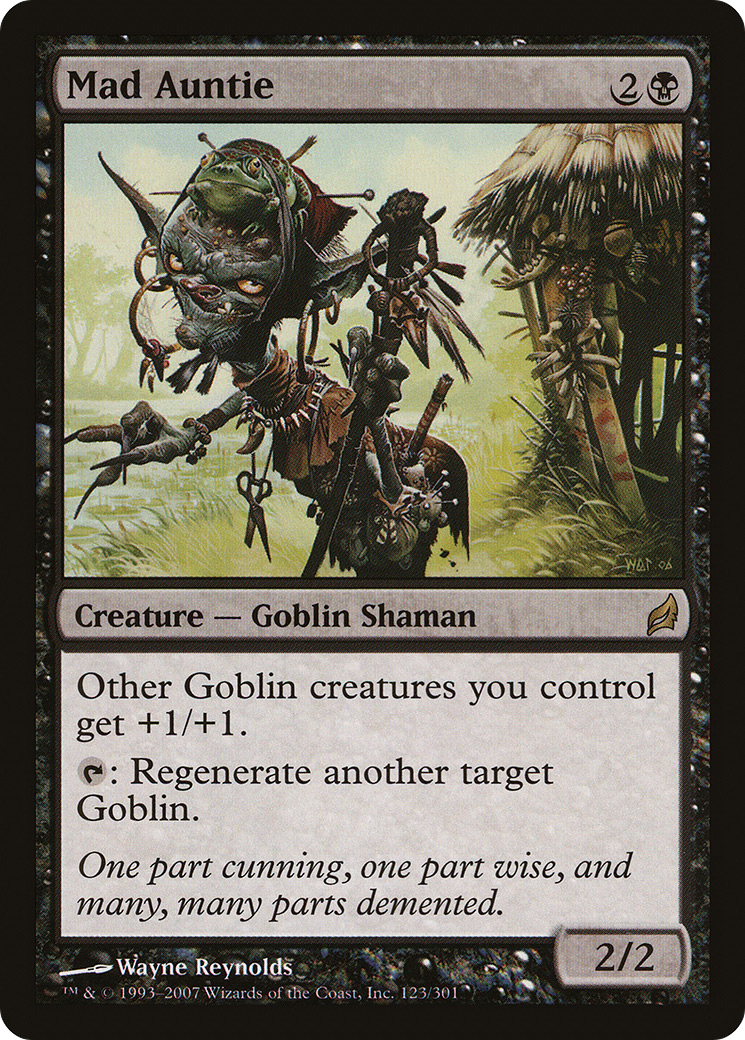Mad Auntie (LRW-123) - Lorwyn Foil - Premium MTG Single from Wizards of the Coast - Just $0.79! Shop now at Game Crave Tournament Store