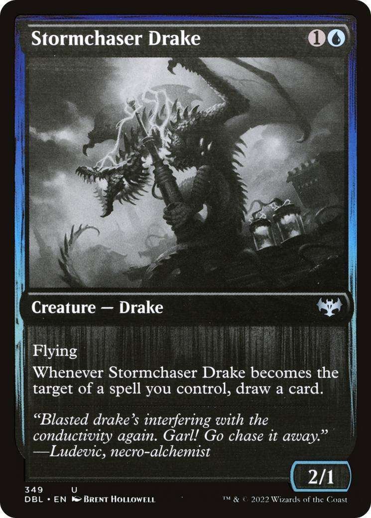Stormchaser Drake (DBL-349) - Innistrad: Double Feature Foil - Premium MTG Single from Wizards of the Coast - Just $0.56! Shop now at Game Crave Tournament Store