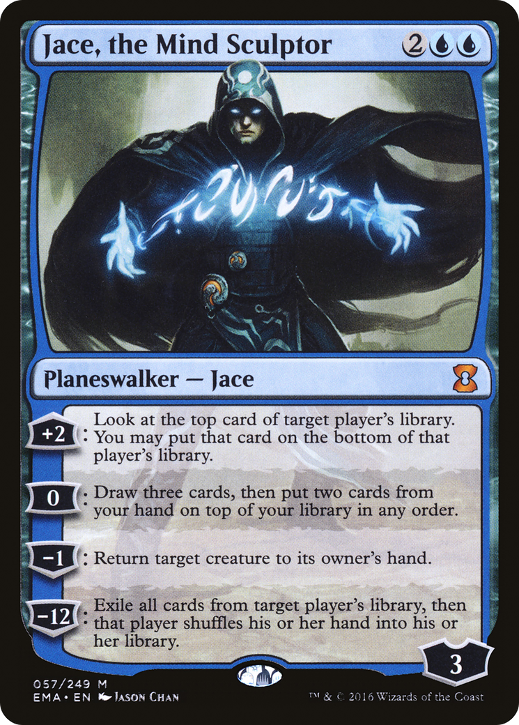 Jace, the Mind Sculptor (EMA-057) - Eternal Masters - Premium MTG Single from Wizards of the Coast - Just $13.20! Shop now at Game Crave Tournament Store