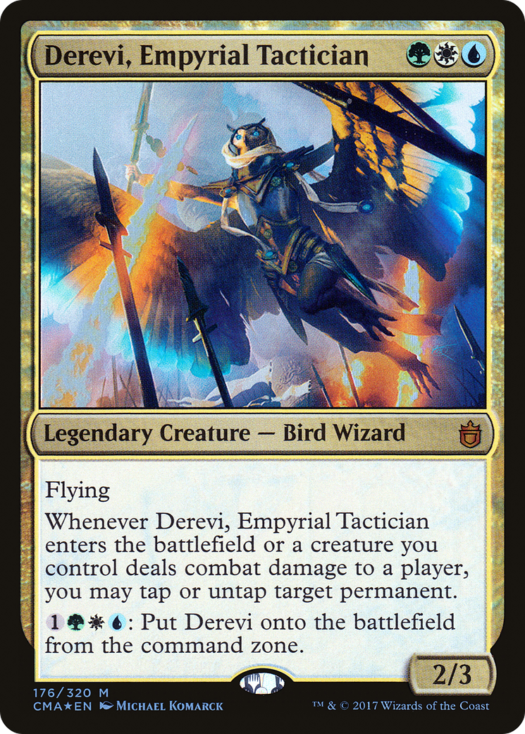 Derevi, Empyrial Tactician (CMA-176) - Commander Anthology Foil - Premium MTG Single from Wizards of the Coast - Just $0.71! Shop now at Game Crave Tournament Store