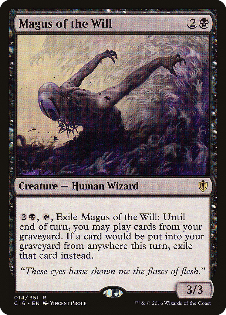 Magus of the Will (C16-014) - Commander 2016 - Premium MTG Single from Wizards of the Coast - Just $0.25! Shop now at Game Crave Tournament Store
