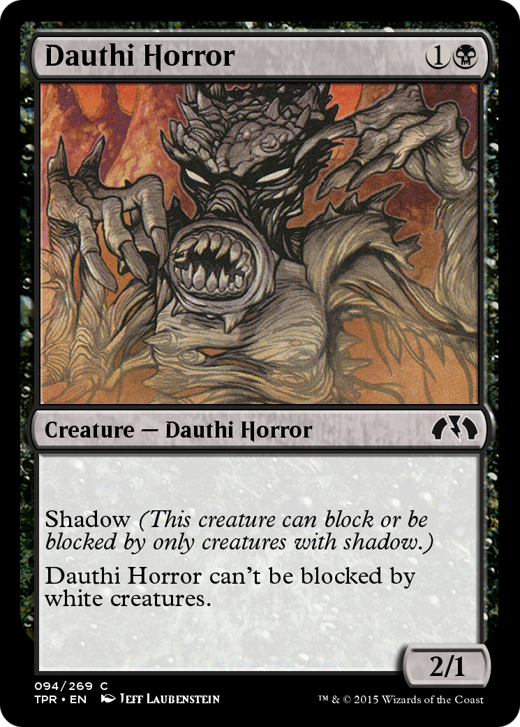 Dauthi Horror (TPR-094) - Tempest Remastered Foil - Premium MTG Single from Wizards of the Coast - Just $0! Shop now at Game Crave Tournament Store