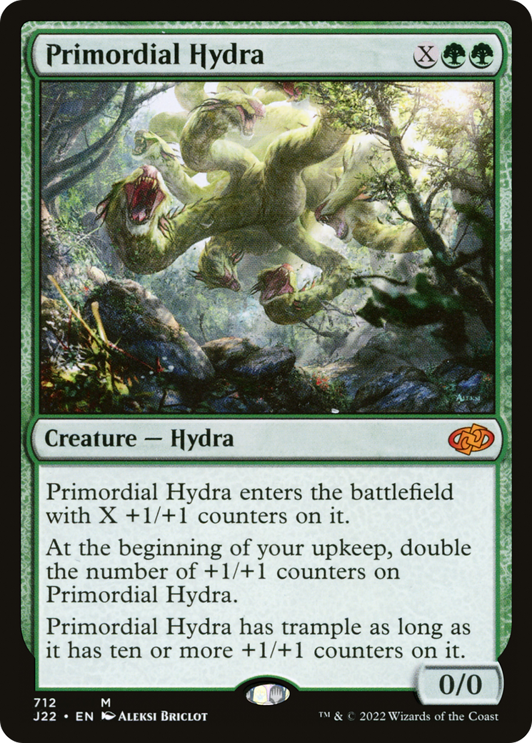 Primordial Hydra (J22-712) - Jumpstart 2022 - Premium MTG Single from Wizards of the Coast - Just $1.65! Shop now at Game Crave Tournament Store