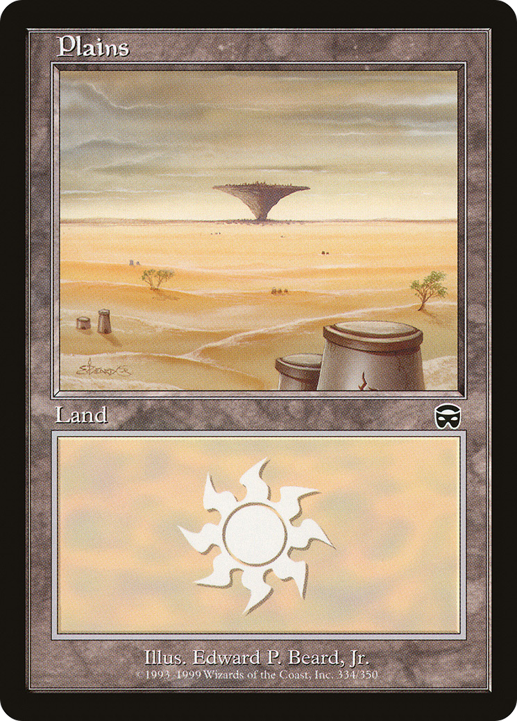 Plains (MMQ-334) - Mercadian Masques - Premium MTG Single from Wizards of the Coast - Just $0.12! Shop now at Game Crave Tournament Store
