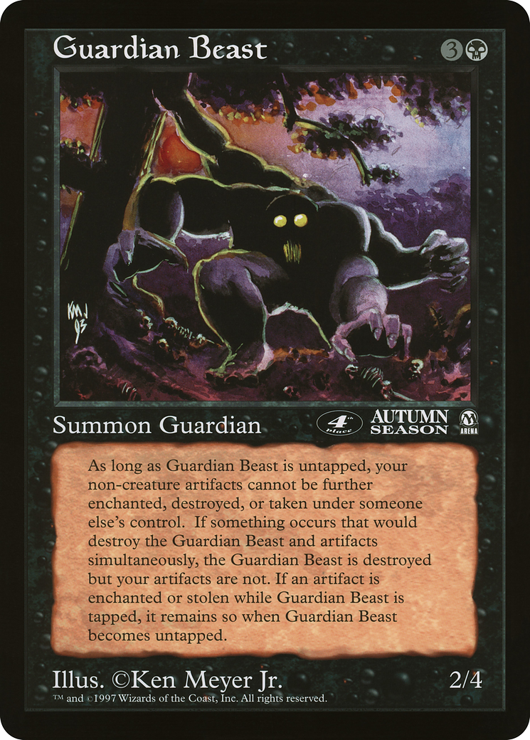 Guardian Beast (OLEP-024) - Oversized League Prizes - Premium MTG Single from Wizards of the Coast - Just $0! Shop now at Game Crave Tournament Store