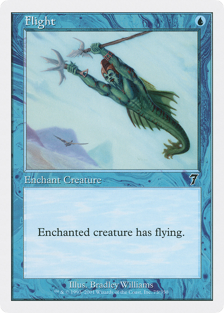 Flight (7ED-075) - Seventh Edition - Premium MTG Single from Wizards of the Coast - Just $0.08! Shop now at Game Crave Tournament Store