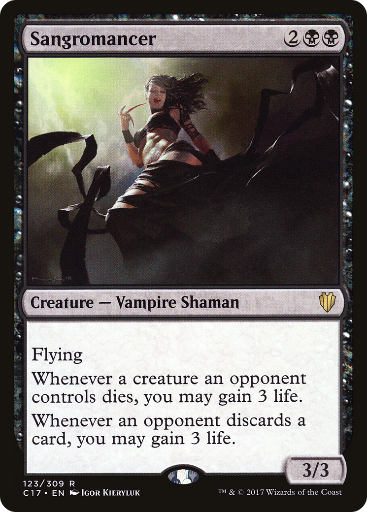 Sangromancer (C17-123) - Commander 2017 - Premium MTG Single from Wizards of the Coast - Just $0.76! Shop now at Game Crave Tournament Store