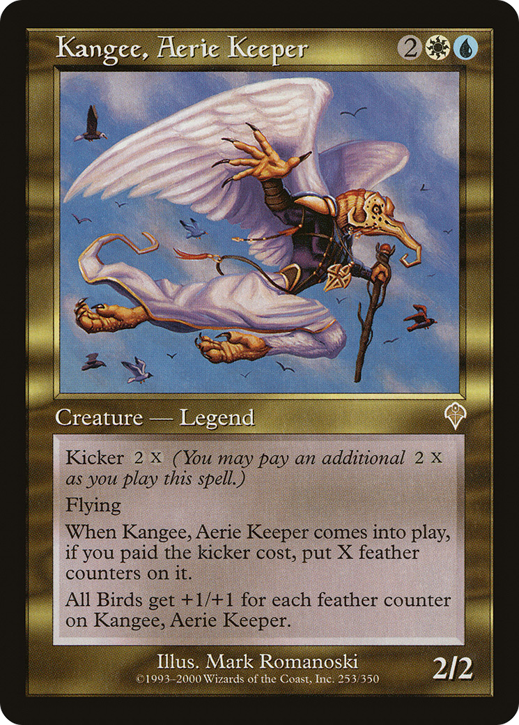 Kangee, Aerie Keeper (INV-253) - Invasion Foil - Premium MTG Single from Wizards of the Coast - Just $7.24! Shop now at Game Crave Tournament Store