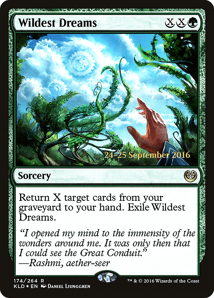 Wildest Dreams (PKLD-174S) - Kaladesh Promos Foil - Premium MTG Single from Wizards of the Coast - Just $0.44! Shop now at Game Crave Tournament Store
