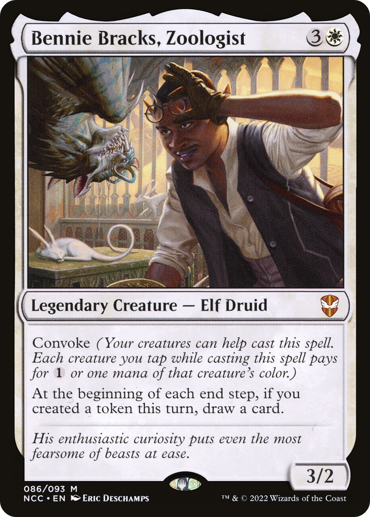 Bennie Bracks, Zoologist (NCC-086) - New Capenna Commander - Premium MTG Single from Wizards of the Coast - Just $0.84! Shop now at Game Crave Tournament Store