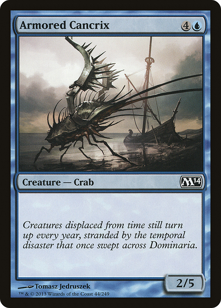Armored Cancrix (M14-044) - Magic 2014 Foil - Premium MTG Single from Wizards of the Coast - Just $0.25! Shop now at Game Crave Tournament Store