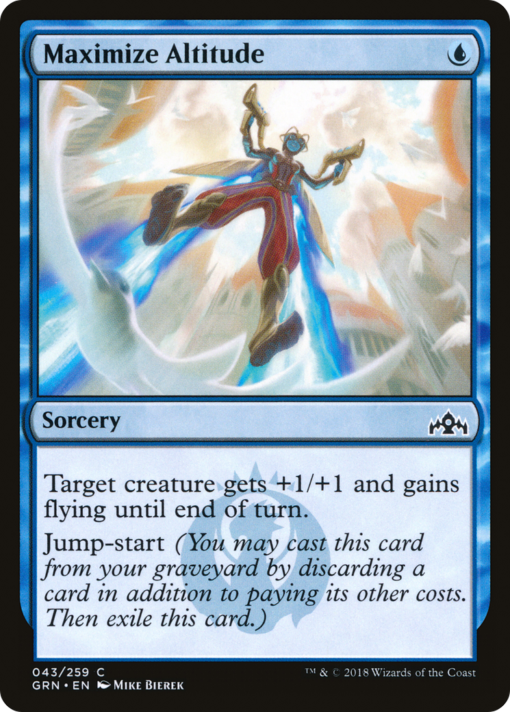 Maximize Altitude (GRN-043) - Guilds of Ravnica Foil - Premium MTG Single from Wizards of the Coast - Just $0.25! Shop now at Game Crave Tournament Store