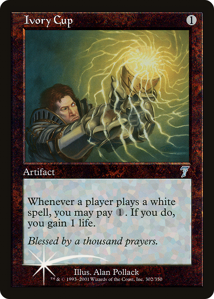 Ivory Cup (7ED-302★) - Seventh Edition Foil - Premium MTG Single from Wizards of the Coast - Just $1.08! Shop now at Game Crave Tournament Store