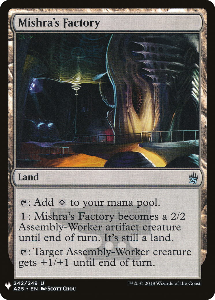 Mishra's Factory (MB1-1680) - Mystery Booster - Premium MTG Single from Wizards of the Coast - Just $0.25! Shop now at Game Crave Tournament Store