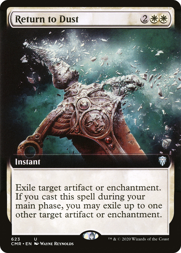 Return to Dust (CMR-623) - Commander Legends: (Extended Art) - Premium MTG Single from Wizards of the Coast - Just $0.08! Shop now at Game Crave Tournament Store