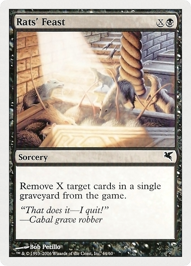 Rats' Feast (PHUK-044) - Hachette UK - Premium MTG Single from Wizards of the Coast - Just $0! Shop now at Game Crave Tournament Store