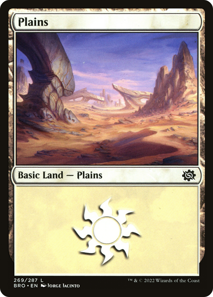 Plains (BRO-269) - The Brothers' War - Premium MTG Single from Wizards of the Coast - Just $0.08! Shop now at Game Crave Tournament Store