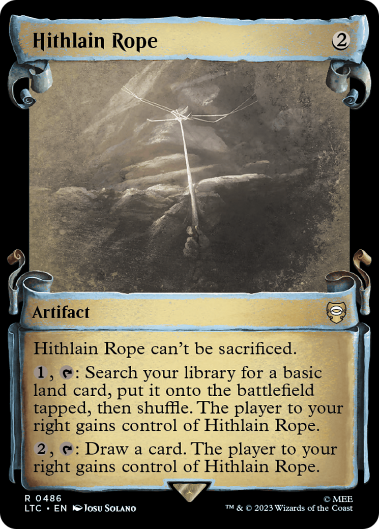 Hithlain Rope (LTC-486) - Tales of Middle-earth Commander: (Showcase) - Premium MTG Single from Wizards of the Coast - Just $0.16! Shop now at Game Crave Tournament Store