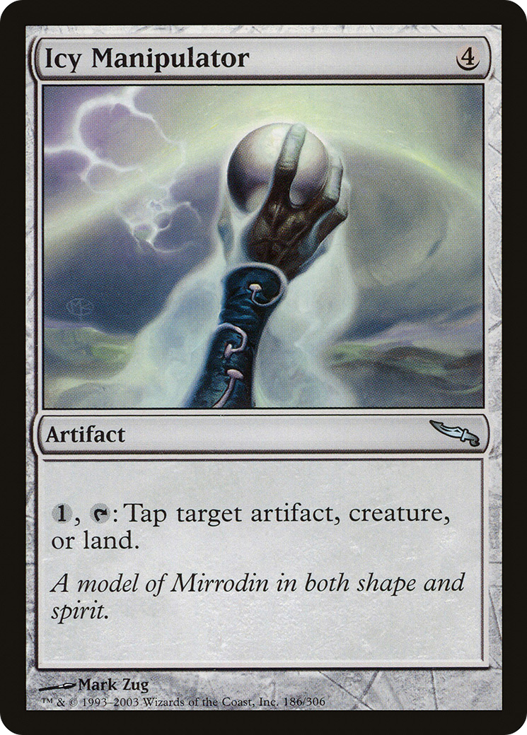 Icy Manipulator (MRD-186) - Mirrodin Foil - Premium MTG Single from Wizards of the Coast - Just $2.66! Shop now at Game Crave Tournament Store