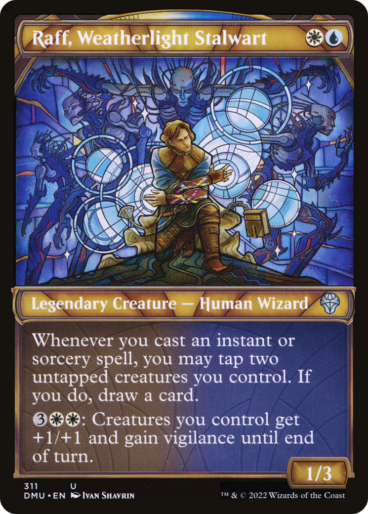 Raff, Weatherlight Stalwart (DMU-311) - Dominaria United: (Showcase) - Premium MTG Single from Wizards of the Coast - Just $0.08! Shop now at Game Crave Tournament Store