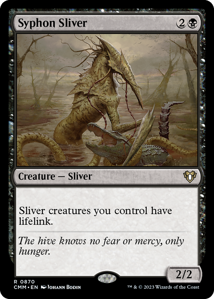 Syphon Sliver (CMM-870) - Commander Masters - Premium MTG Single from Wizards of the Coast - Just $0.81! Shop now at Game Crave Tournament Store