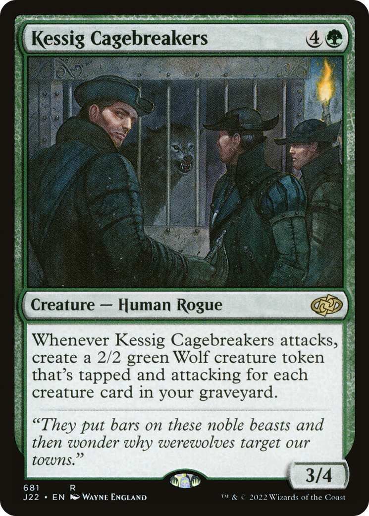 Kessig Cagebreakers (J22-681) - Jumpstart 2022 - Premium MTG Single from Wizards of the Coast - Just $0.08! Shop now at Game Crave Tournament Store