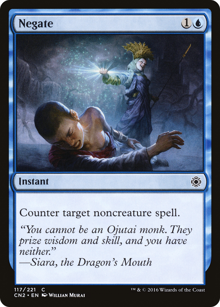 Negate (CN2-117) - Conspiracy: Take the Crown - Premium MTG Single from Wizards of the Coast - Just $0.25! Shop now at Game Crave Tournament Store