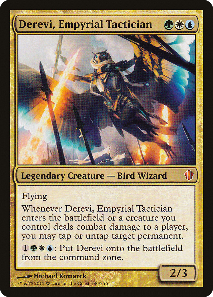 Derevi, Empyrial Tactician (C13-186) - Commander 2013 - Premium MTG Single from Wizards of the Coast - Just $1.69! Shop now at Game Crave Tournament Store