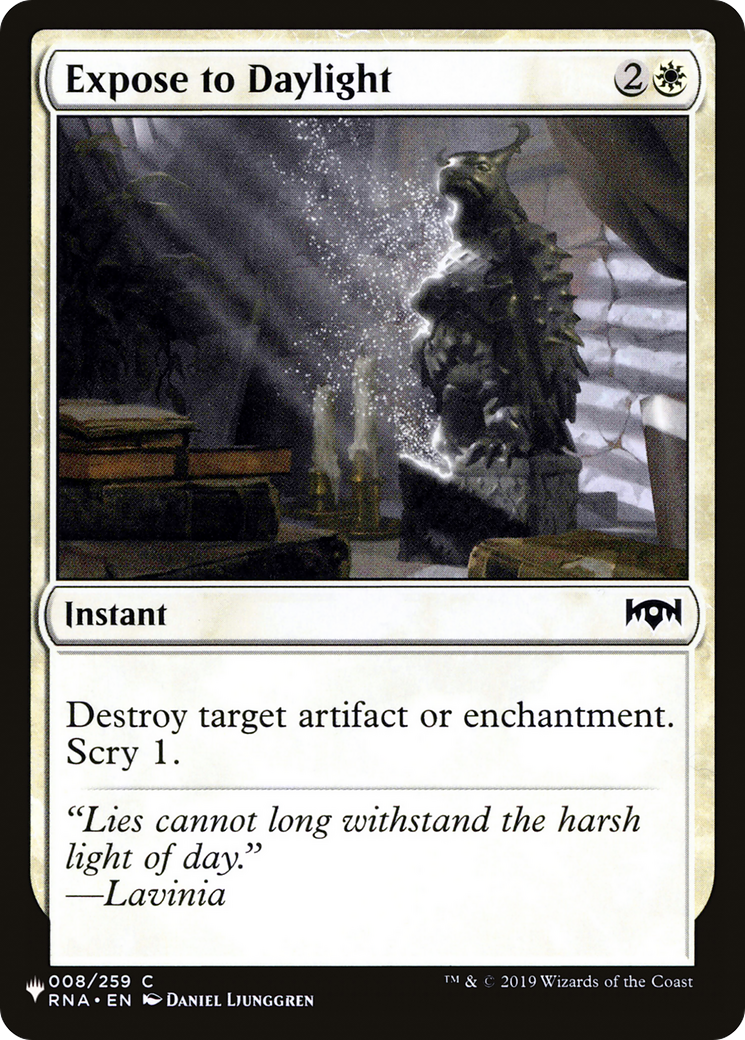 Expose to Daylight (PLIST-506) - The List - Premium MTG Single from Wizards of the Coast - Just $0.08! Shop now at Game Crave Tournament Store