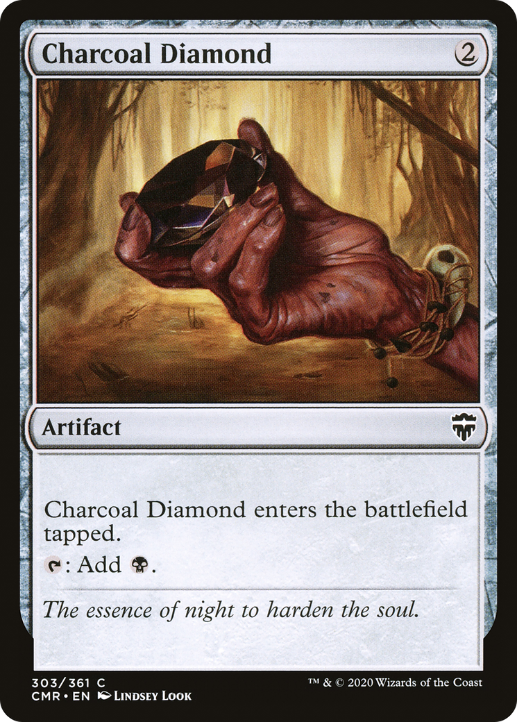 Charcoal Diamond (CMR-303) - Commander Legends Foil - Premium MTG Single from Wizards of the Coast - Just $0.08! Shop now at Game Crave Tournament Store