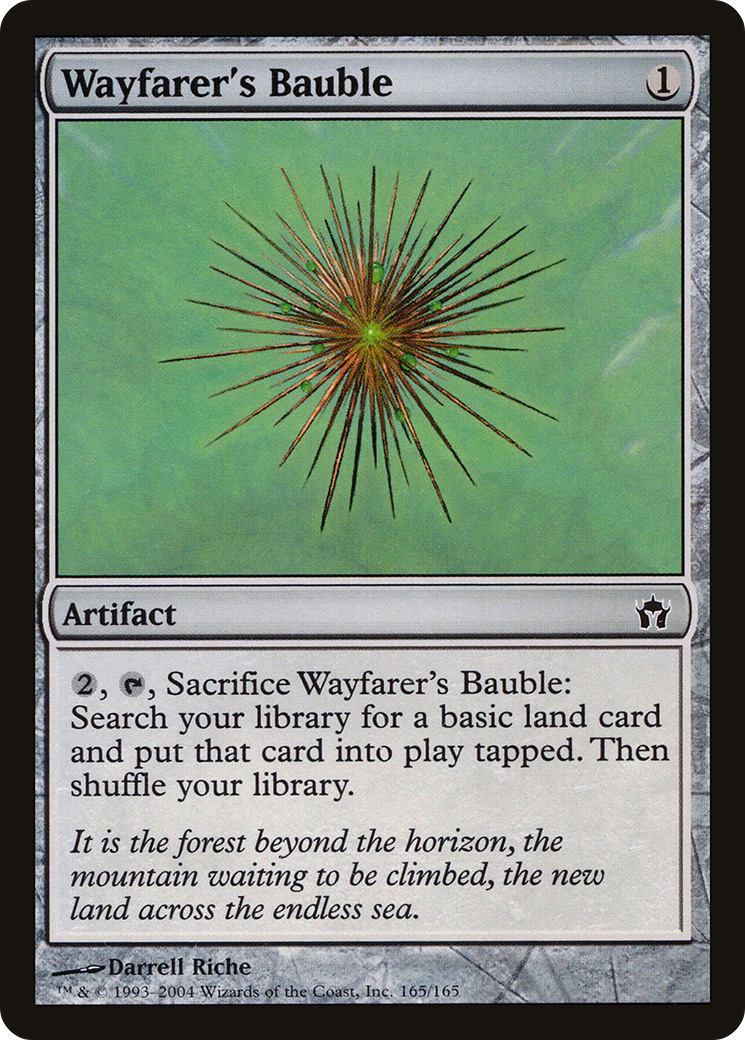 Wayfarer's Bauble (5DN-165) - Fifth Dawn Foil - Premium MTG Single from Wizards of the Coast - Just $1.93! Shop now at Game Crave Tournament Store