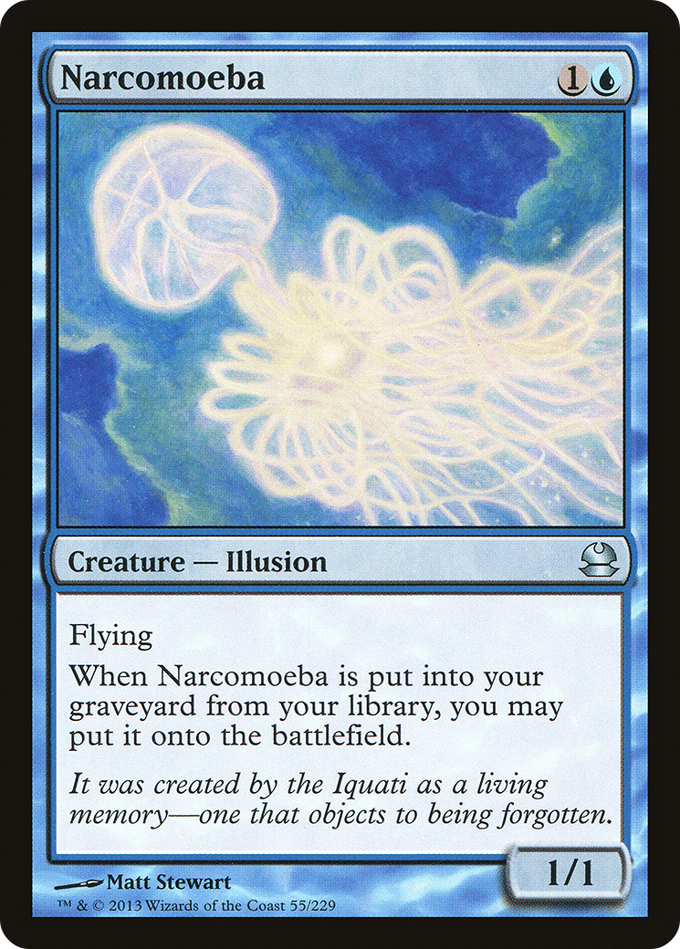 Narcomoeba (MMA-055) - Modern Masters - Premium MTG Single from Wizards of the Coast - Just $0.27! Shop now at Game Crave Tournament Store