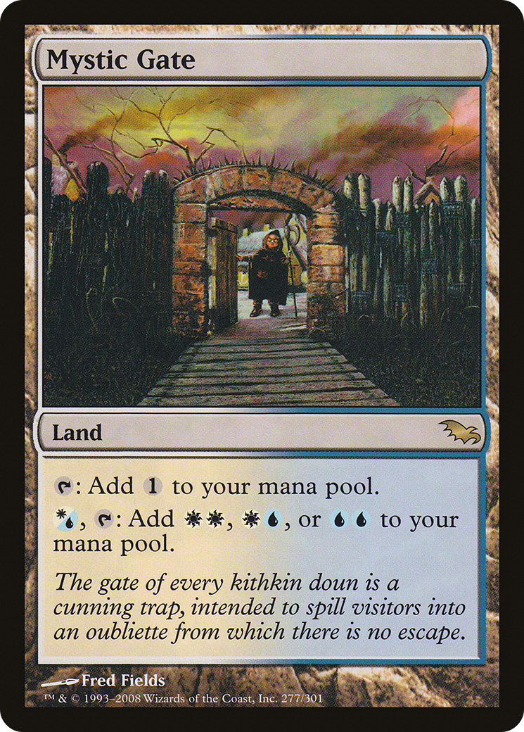 Mystic Gate (SHM-277) - Shadowmoor - Premium MTG Single from Wizards of the Coast - Just $1.90! Shop now at Game Crave Tournament Store