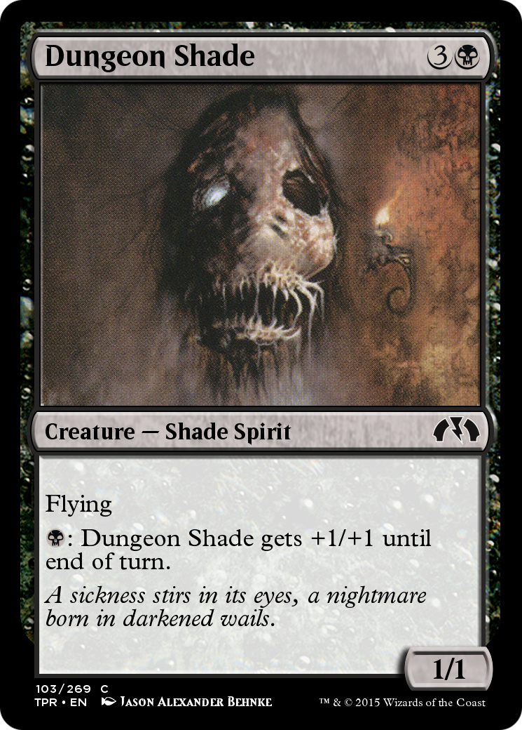 Dungeon Shade (TPR-103) - Tempest Remastered Foil - Premium MTG Single from Wizards of the Coast - Just $0! Shop now at Game Crave Tournament Store