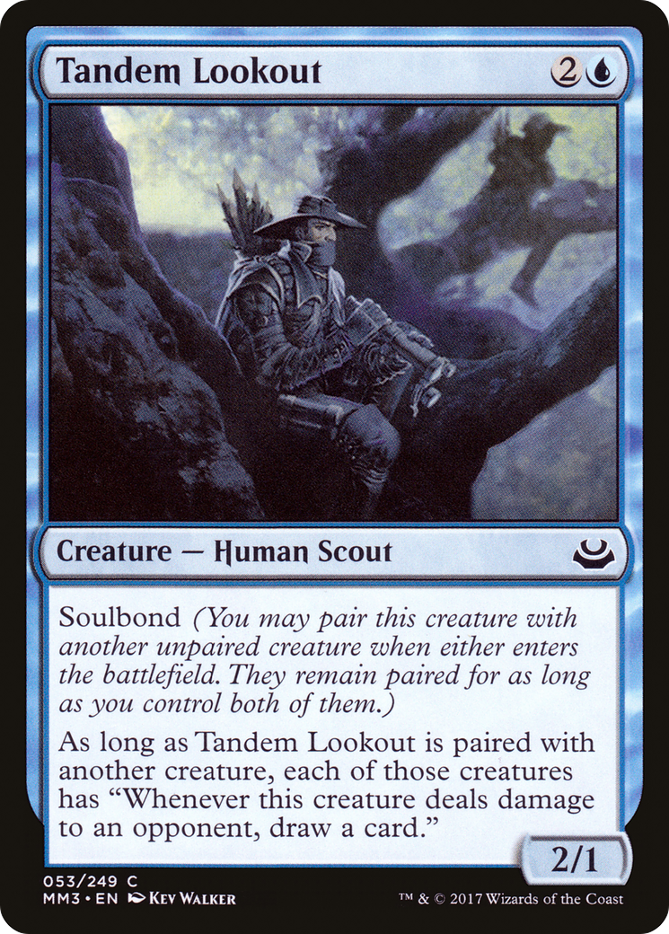 Tandem Lookout (MM3-053) - Modern Masters 2017 - Premium MTG Single from Wizards of the Coast - Just $0.11! Shop now at Game Crave Tournament Store