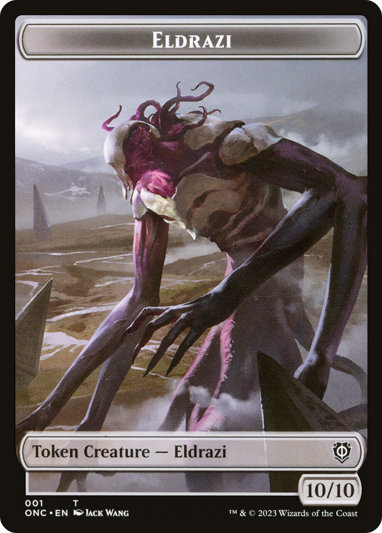 Eldrazi (TONC-001) - Phyrexia: All Will Be One Commander Tokens - Premium MTG Single from Wizards of the Coast - Just $0! Shop now at Game Crave Tournament Store